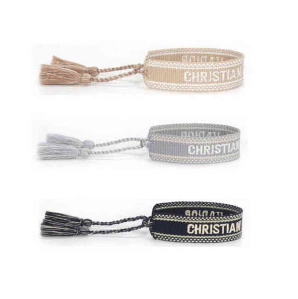 luxury braided brand bracelet adjustable woven friendship bangle for womens mens designer letter embroidery rope bracelets jewelry gift code, Golden;silver
luxury braided brand bracelet adjustable woven friendship bangle for womens mens designer letter embroidery rope bracelets jewelry gift code, Golden;silver