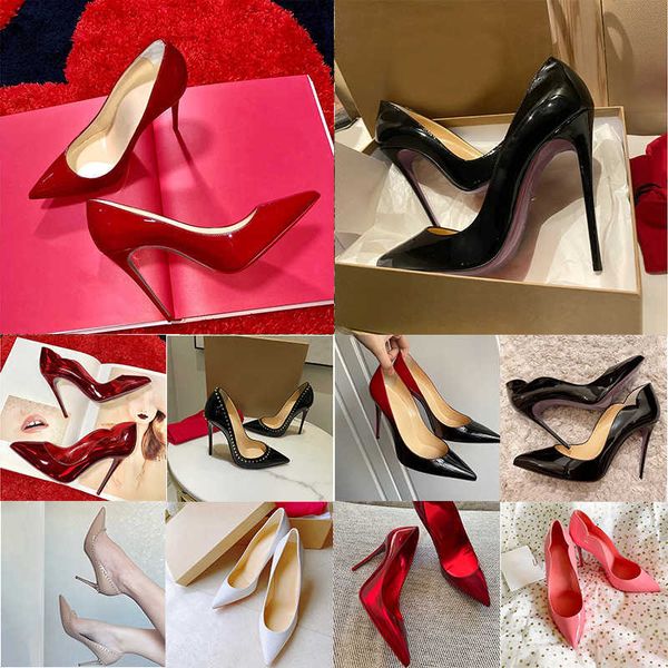 designer high heels so kate red bottoms womens dress shoes stiletto 8 12cm genuine leather point toe pump loafers rubber fashion outdoor, Black
designer high heels so kate red bottoms womens dress shoes stiletto 8 12cm genuine leather point toe pump loafers rubber fashion outdoor, Black