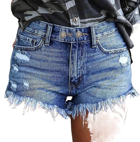 women's jean shorts denim stretchy frayed rolled ripped high waisted jeans shorts exercise summer gym denim shorts b1as#, White;black
women's jean shorts denim stretchy frayed rolled ripped high waisted jeans shorts exercise summer gym denim shorts b1as#, White;black