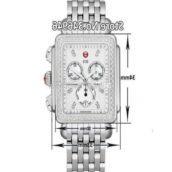 33mm michele signature deco diamond chronograph mother of pearl ladies quartz watch186o, Slivery;brown
33mm michele signature deco diamond chronograph mother of pearl ladies quartz watch186o, Slivery;brown