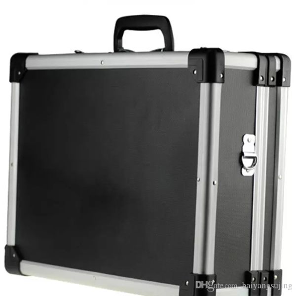 aluminum frame abs plate suitcase travel luggage multi function toolbox double lock box leisure bags reinforce luggage hand instrument case
aluminum frame abs plate suitcase travel luggage multi function toolbox double lock box leisure bags reinforce luggage hand instrument case