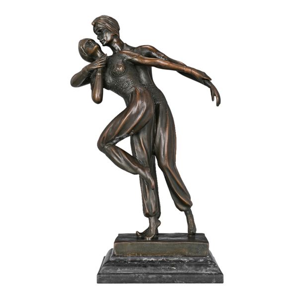 couple persia dance sculpture bronze asia iranian man and woman dancing statue figurine antique artwork for decoration, Silver
couple persia dance sculpture bronze asia iranian man and woman dancing statue figurine antique artwork for decoration, Silver