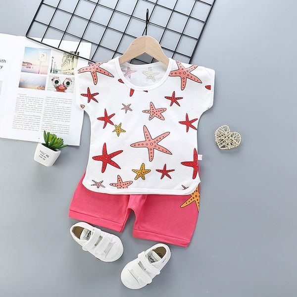 summer children suits for boys and girls short sleeve sets baby two clothes t-shirt shorts toddler clothing, White
summer children suits for boys and girls short sleeve sets baby two clothes t-shirt shorts toddler clothing, White