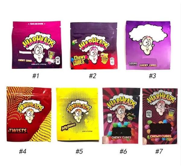 wholesale warheads bags 500mg beans chewy cubes packaging bag 3 types resealable zipper mylar packages
wholesale warheads bags 500mg beans chewy cubes packaging bag 3 types resealable zipper mylar packages