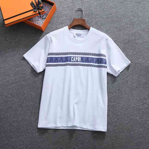 2022 brand t shirt high version correct 22 summer new front rear stripes cd letters classic print t-s kuoh 8gc y3g0, White;black
2022 brand t shirt high version correct 22 summer new front rear stripes cd letters classic print t-s kuoh 8gc y3g0, White;black