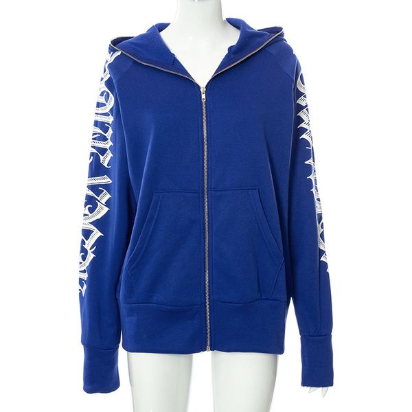 ladies jacket zip cardigan hoodie streetwear letter print long sleeve sweatshirt fall winter women's hoodie, Black;brown
ladies jacket zip cardigan hoodie streetwear letter print long sleeve sweatshirt fall winter women's hoodie, Black;brown