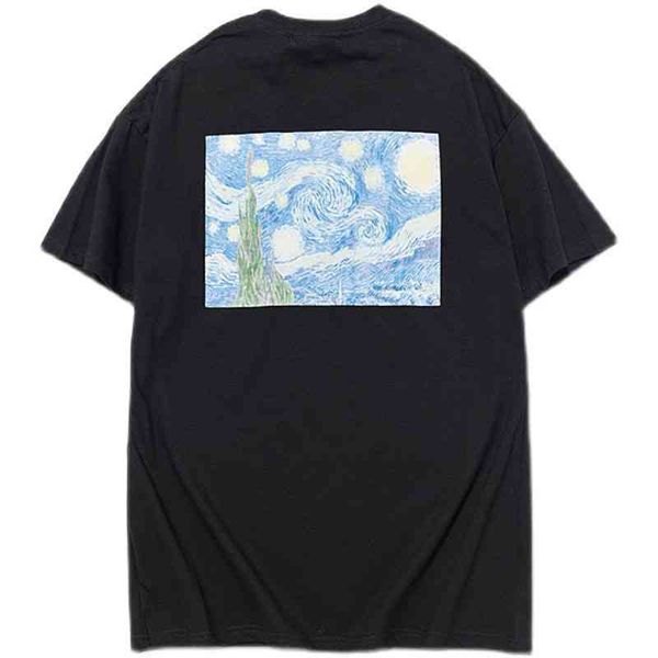 quality feel of god thread starry sky oil painting print high street men's sleeve t-shirt 2022 luxury brand fashion design sweatshirts, White;black
quality feel of god thread starry sky oil painting print high street men's sleeve t-shirt 2022 luxury brand fashion design sweatshirts, White;black