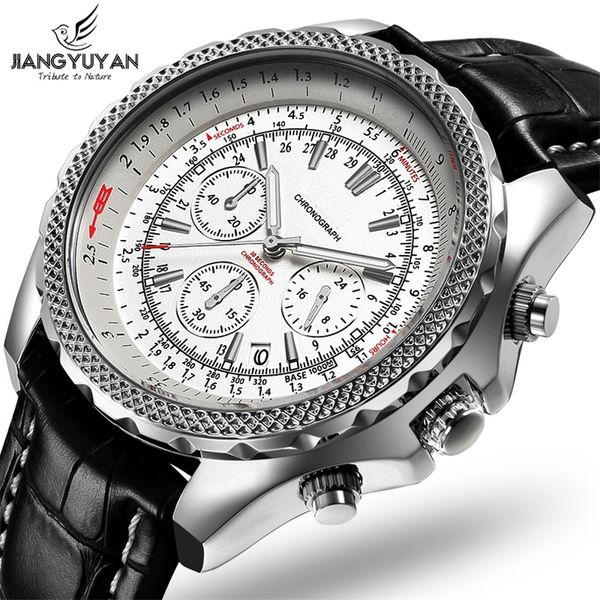brand 2020 earth series multifunction sports men watch chronograph 6 hands 24 hours fashion casual genuine leather watch men t200409, Slivery;brown
brand 2020 earth series multifunction sports men watch chronograph 6 hands 24 hours fashion casual genuine leather watch men t200409, Slivery;brown