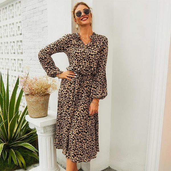 casual dresses trendy dress 2022 fall leopard print long sleeve mid-length high waist v-neck a-line skirt temperament women's skirtcasu, Black;gray
casual dresses trendy dress 2022 fall leopard print long sleeve mid-length high waist v-neck a-line skirt temperament women's skirtcasu, Black;gray
