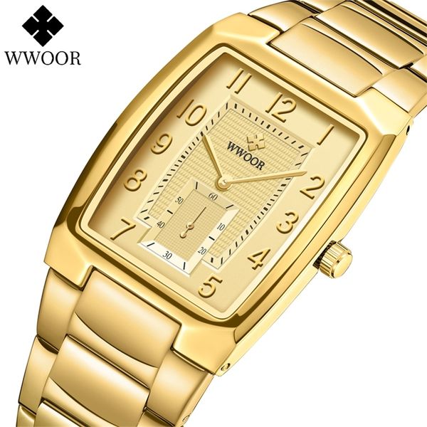 wwoor gold watch women watch square ladies creative steel women's bracelet watches female waterproof clock relogio feminino 220421, Slivery;golden
wwoor gold watch women watch square ladies creative steel women's bracelet watches female waterproof clock relogio feminino 220421, Slivery;golden