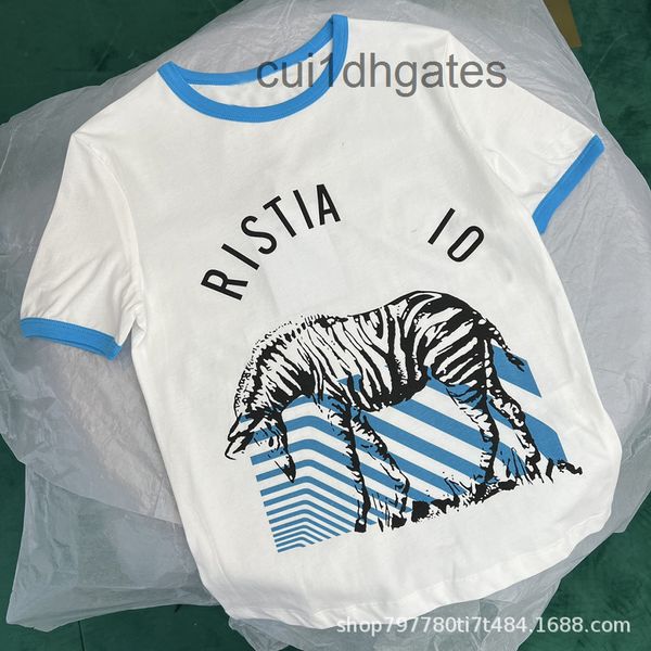 2022 designer di or t shirt and tees dress shenzhen nanyou women's ~ 22s spring summer new color blocking letter printing round neck t-, White
2022 designer di or t shirt and tees dress shenzhen nanyou women's ~ 22s spring summer new color blocking letter printing round neck t-, White