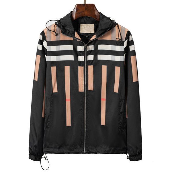 high burbe mens jacket designer coat bb striped nylon waterproof casual zipper jackets loose hoodie outdoor sweatshirt men women coats outdo, Black;brown
high burbe mens jacket designer coat bb striped nylon waterproof casual zipper jackets loose hoodie outdoor sweatshirt men women coats outdo, Black;brown