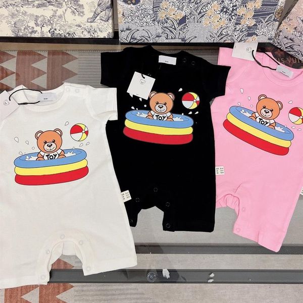 newborn jumpsuits designer baby boy rompers bodysuit 3 colors shortie summer boutique infant girl cartoon playful clothes218o, Blue
newborn jumpsuits designer baby boy rompers bodysuit 3 colors shortie summer boutique infant girl cartoon playful clothes218o, Blue