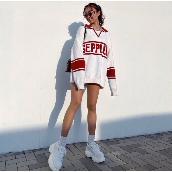 women's hoodies & sweatshirts women patchwork casual sweatshirt loose print letter long sleeve pullover sweater autumn fashion all-matc, Black
women's hoodies & sweatshirts women patchwork casual sweatshirt loose print letter long sleeve pullover sweater autumn fashion all-matc, Black