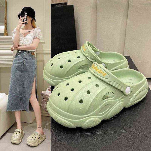 high-value hole shoes spring and summer new non-slip ins net red slippers stepping on shit feeling breathable foreign style baot t220728, Black
high-value hole shoes spring and summer new non-slip ins net red slippers stepping on shit feeling breathable foreign style baot t220728, Black
