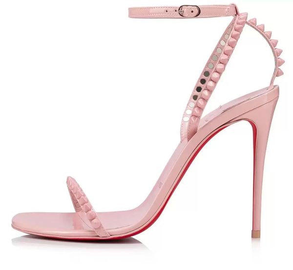 pumps sandals high heels senior quality summer womens red-bottoms lady black khaki leather peep toes straps rivets casual luxury so me 100 m
pumps sandals high heels senior quality summer womens red-bottoms lady black khaki leather peep toes straps rivets casual luxury so me 100 m