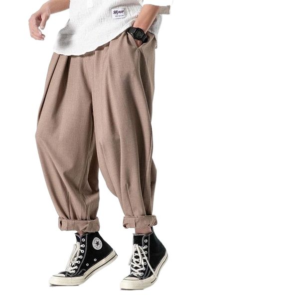 men's pants baggy cotton linen harem men hip-hop women plus size wide leg trousers 2022 casual vintage long pantalon hombre i4xx#, Black
men's pants baggy cotton linen harem men hip-hop women plus size wide leg trousers 2022 casual vintage long pantalon hombre i4xx#, Black