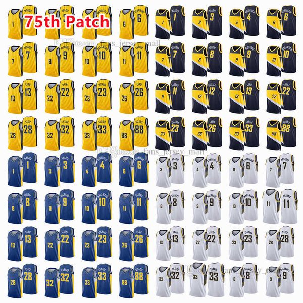 printed 75th patch city basketball jerseys 7 malcolm 11 domantas brogdon sabonis 33 myles 22 caris turner levert 1 t.j. 26 jeremy warren lam, Black;red
printed 75th patch city basketball jerseys 7 malcolm 11 domantas brogdon sabonis 33 myles 22 caris turner levert 1 t.j. 26 jeremy warren lam, Black;red
