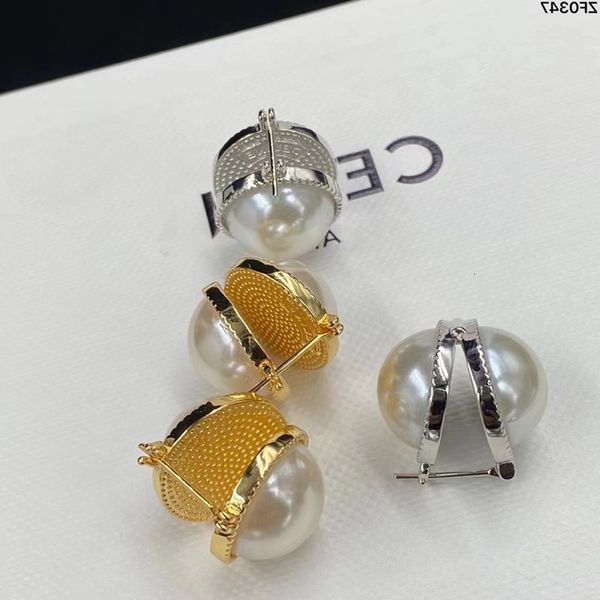 saijia semicircular pearl earrings noble wind earrings clip small high version versatile 925 sier needle, Golden
saijia semicircular pearl earrings noble wind earrings clip small high version versatile 925 sier needle, Golden
