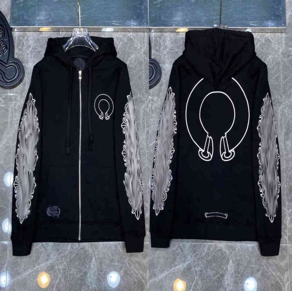 fashion mens designer sweatshirts classic brand ch loose hoodie horseshoe sanskrit print luxury zipper jacket pullover hooded coat women sw, Black
fashion mens designer sweatshirts classic brand ch loose hoodie horseshoe sanskrit print luxury zipper jacket pullover hooded coat women sw, Black