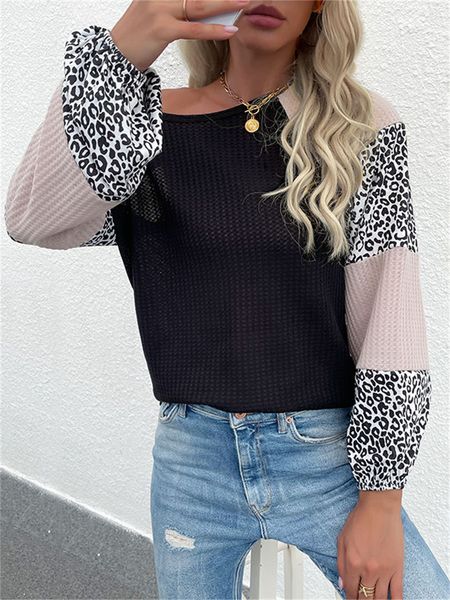 woman sweaters knitted pullover women spring autumn sweater o-neck long sleeve leopard printed, White;black
woman sweaters knitted pullover women spring autumn sweater o-neck long sleeve leopard printed, White;black