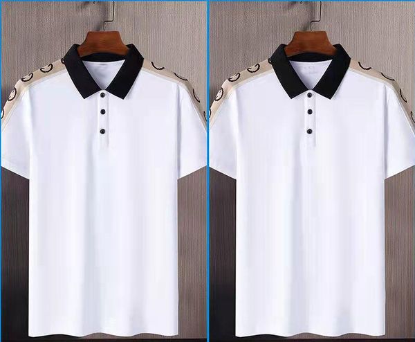 luxury europe patchwork men polo tshirt fashion mens designer t shirt casual print 100% cotton high men's shirts clothes cotton tee plu, White;black
luxury europe patchwork men polo tshirt fashion mens designer t shirt casual print 100% cotton high men's shirts clothes cotton tee plu, White;black