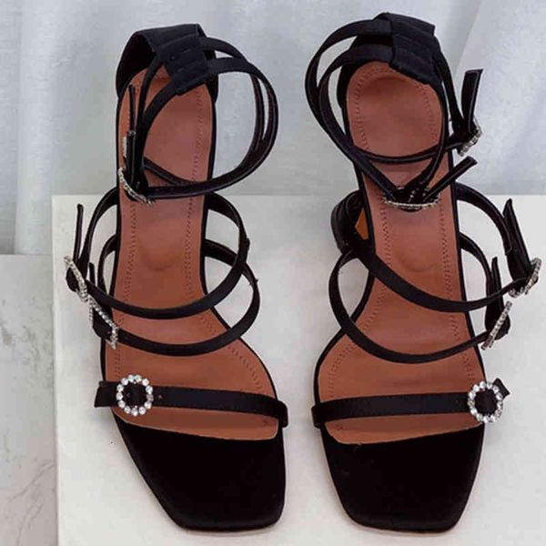 sandals summer one line buckle sandals thin heel black versatile fairy feng shui diamond high heels
sandals summer one line buckle sandals thin heel black versatile fairy feng shui diamond high heels