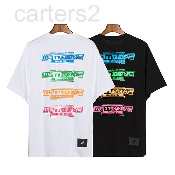 men's t-shirts designer summer high street we11done short sleeve 2022 bullet screen letter korean fashion men's and women's, White;black
men's t-shirts designer summer high street we11done short sleeve 2022 bullet screen letter korean fashion men's and women's, White;black
