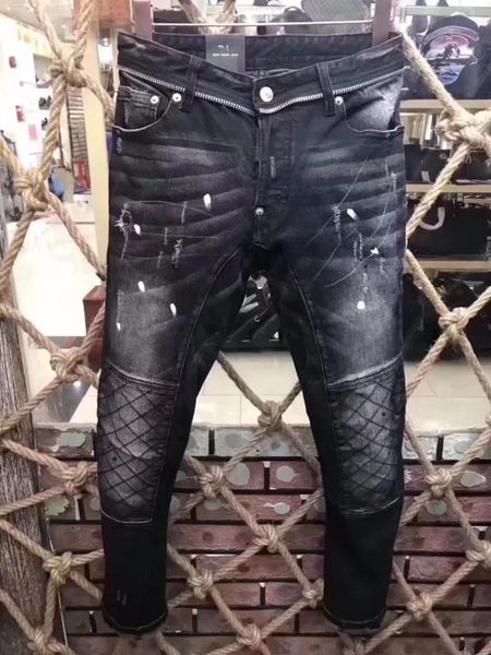 color d2 dsq dsquare jean explosion models 19 new jeans men's slim micro-elastic wash repair casual fashion a10122 li 2 s s tjm, Blue
color d2 dsq dsquare jean explosion models 19 new jeans men's slim micro-elastic wash repair casual fashion a10122 li 2 s s tjm, Blue