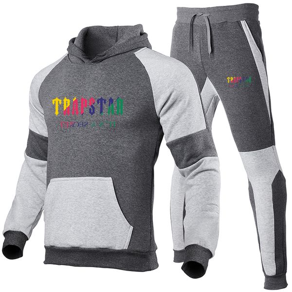 2022 new trapstar men hoodies suit tracksuit sweatshirt suit fleece hoodie sweat pants jogging homme pullover 3xl sporting suit male, Gray
2022 new trapstar men hoodies suit tracksuit sweatshirt suit fleece hoodie sweat pants jogging homme pullover 3xl sporting suit male, Gray