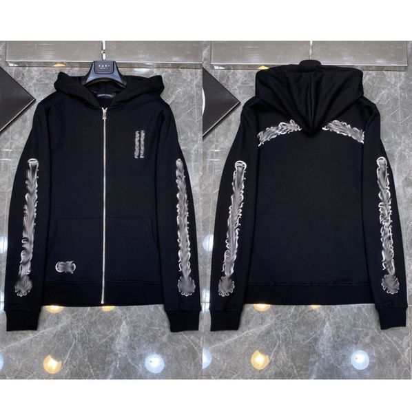 mens fashion loose sweatshirts classic brand ch designer hoodie horseshoe sanskrit print luxury zipper jacket pullover hooded coat women sw, Black
mens fashion loose sweatshirts classic brand ch designer hoodie horseshoe sanskrit print luxury zipper jacket pullover hooded coat women sw, Black
