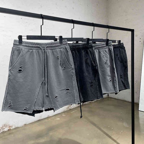 men's shorts summer style american street ins hip hop solid color terry shorts men's loose hole hem pants slk7, White;black
men's shorts summer style american street ins hip hop solid color terry shorts men's loose hole hem pants slk7, White;black