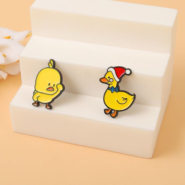 cute animal enamel painting brooch pins small yellow duck metal brooches for girls gift jewelry cartoon badges denim shirt pin, Gray
cute animal enamel painting brooch pins small yellow duck metal brooches for girls gift jewelry cartoon badges denim shirt pin, Gray