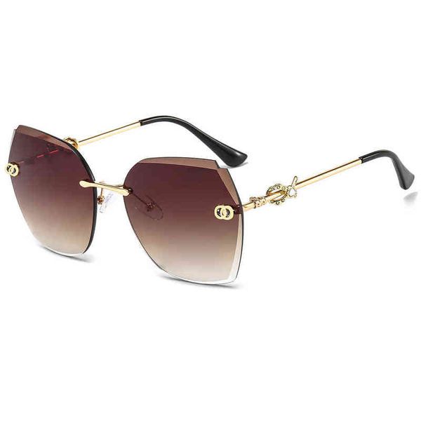 new frameless cut edge women's sunglasses elegant diamond ocean brand designer luxury fashion sun glasses, White;black
new frameless cut edge women's sunglasses elegant diamond ocean brand designer luxury fashion sun glasses, White;black