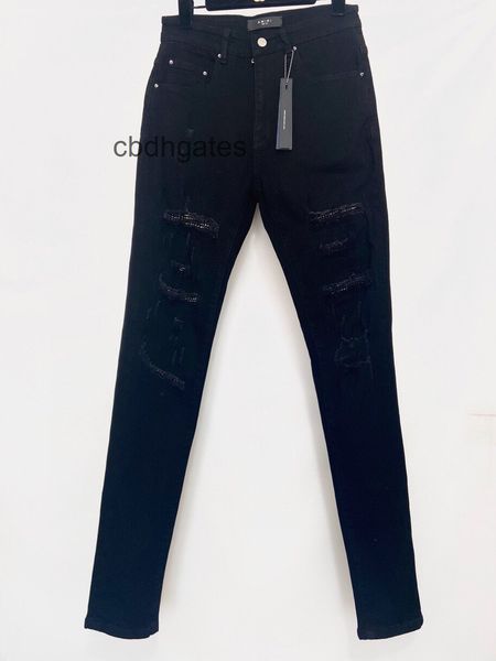 mens 2022 designer fashion jeans amirss correct version of style black pierced elastic high street men's slim fit and broken diamond ar, Blue
mens 2022 designer fashion jeans amirss correct version of style black pierced elastic high street men's slim fit and broken diamond ar, Blue