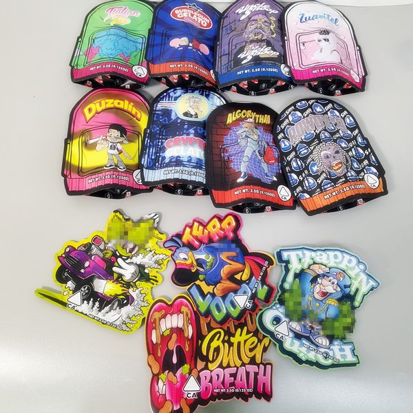 12 styles shaped mylar bag 3.5g irregular die cut out zipper flower edibles packaging matte holographic material backpack boyz runtz jokes u
12 styles shaped mylar bag 3.5g irregular die cut out zipper flower edibles packaging matte holographic material backpack boyz runtz jokes u