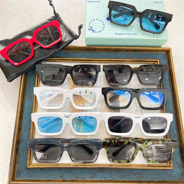 off trendy sunglasses box net red same fashion women shades luxury eyewear leisure, White;black
off trendy sunglasses box net red same fashion women shades luxury eyewear leisure, White;black