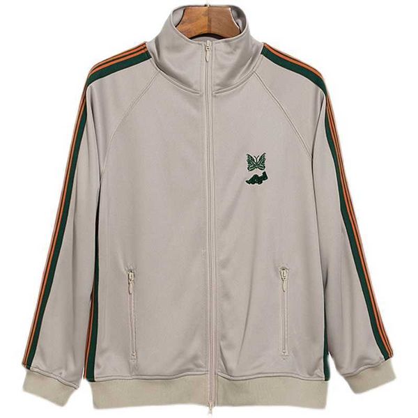 men's jackets needles aipl co branded butterfly zipper embroidered jacket men's and women's beige sports fog casual fashion j, Black;brown
men's jackets needles aipl co branded butterfly zipper embroidered jacket men's and women's beige sports fog casual fashion j, Black;brown