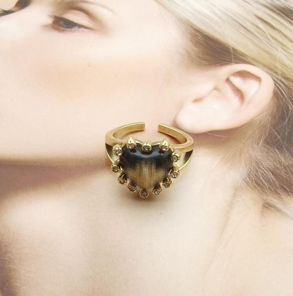 luxury women band rings designer classic animal pattern design adjustable women's couples wedding party black gold gift-giving rings, Silver
luxury women band rings designer classic animal pattern design adjustable women's couples wedding party black gold gift-giving rings, Silver