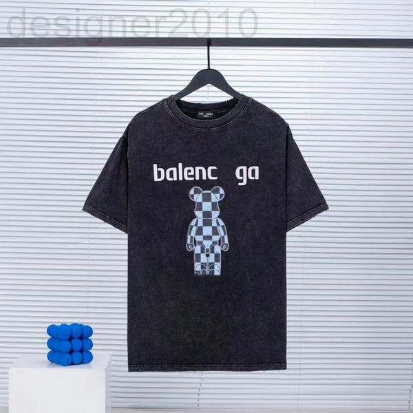 men's t-shirts designer paris 22 summer new men's loose casual short sleeve used bear print letter pure cotton round neck drop sho, White;black
men's t-shirts designer paris 22 summer new men's loose casual short sleeve used bear print letter pure cotton round neck drop sho, White;black