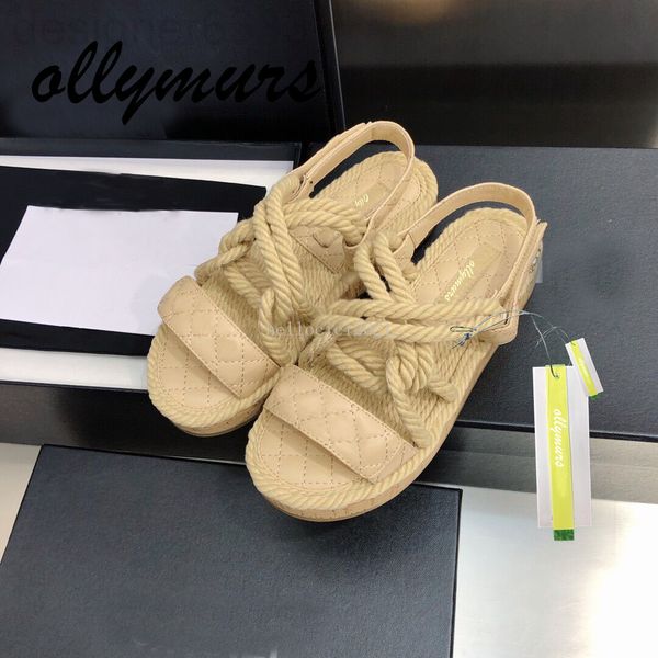 sandals designer luxury designers slippers beige white rope cross flats gladiator summer platform sandal slide shoes women zapatos mujer ank, Black
sandals designer luxury designers slippers beige white rope cross flats gladiator summer platform sandal slide shoes women zapatos mujer ank, Black