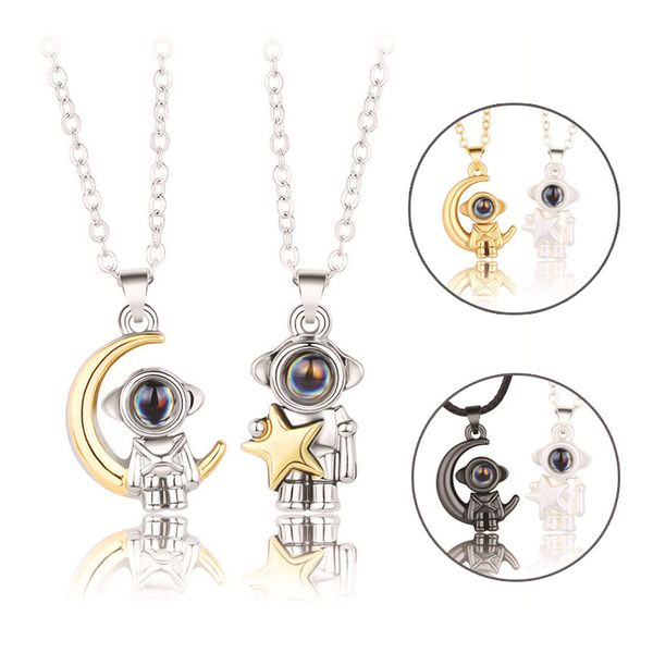 selling creative astronaut star moon couple necklace projection 100 languages i love you lovers valentine's day necklace jewelry crxl05, Silver
selling creative astronaut star moon couple necklace projection 100 languages i love you lovers valentine's day necklace jewelry crxl05, Silver
