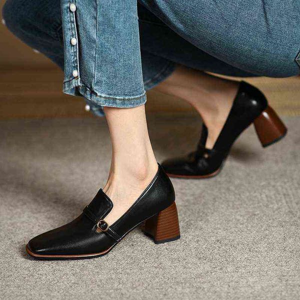 women dress shoes 2022 nieuwe lederen vrouwen schoenen leisure ondiep pompen lente/herfst vierkante teen chunky hak vrouw zapatos de mujer 2, Black
women dress shoes 2022 nieuwe lederen vrouwen schoenen leisure ondiep pompen lente/herfst vierkante teen chunky hak vrouw zapatos de mujer 2, Black