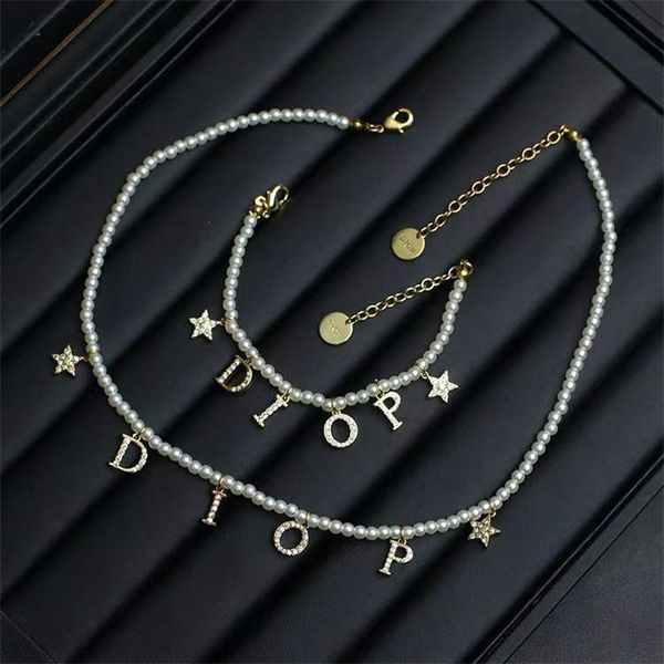 80% off clearance version full diamond star pearl letter neck chain necklace fashion bracelet female, Silver
80% off clearance version full diamond star pearl letter neck chain necklace fashion bracelet female, Silver