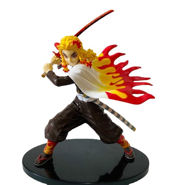 huiya01 demon slayer gk rengoku kyoujurou janpanese anime toy figure collection student gift holding a sword office decorations q0722
huiya01 demon slayer gk rengoku kyoujurou janpanese anime toy figure collection student gift holding a sword office decorations q0722