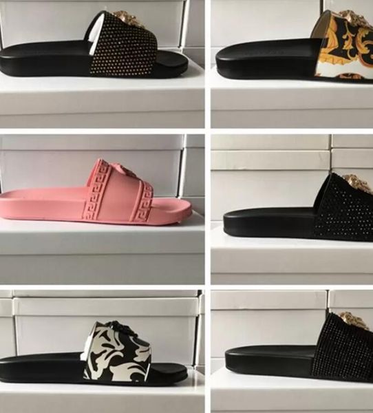 slippers color paris luxury designer sliders mens womens summer sandals beach slide slippers ladies flip flops loafers sky blue chaussures 3, Black
slippers color paris luxury designer sliders mens womens summer sandals beach slide slippers ladies flip flops loafers sky blue chaussures 3, Black