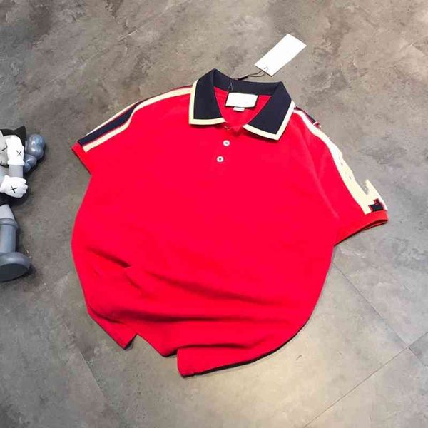 factory direct sales 58% off 2022 summer new g letter ribbon short sleeve red polo loose casual couple splicing short sleeve t-shirt, White;black
factory direct sales 58% off 2022 summer new g letter ribbon short sleeve red polo loose casual couple splicing short sleeve t-shirt, White;black