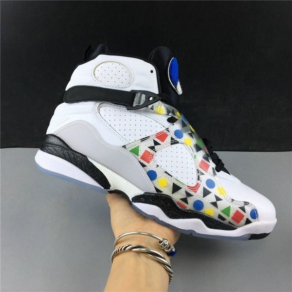 shoes 8s quai54 designer athletic trainers white black multi chaussures sneakers double us7-13
shoes 8s quai54 designer athletic trainers white black multi chaussures sneakers double us7-13