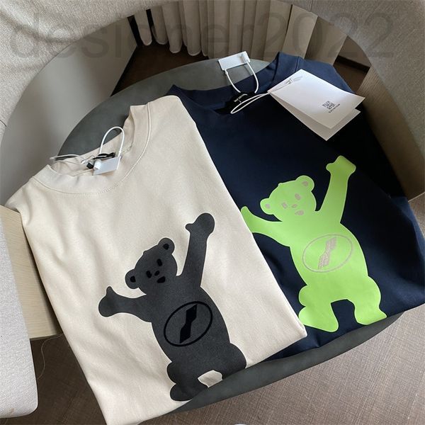 women's hoodies & sweatshirts designer lanbos we11done flocked bear short sleeve men and women loose couple summer t-shirt welldone fbb, Black
women's hoodies & sweatshirts designer lanbos we11done flocked bear short sleeve men and women loose couple summer t-shirt welldone fbb, Black