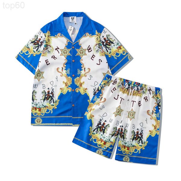 men's jackets designer court style printing suit digital casual fashion brand short sleeved shirt loose shorts men's summer 66ro, Black;brown
men's jackets designer court style printing suit digital casual fashion brand short sleeved shirt loose shorts men's summer 66ro, Black;brown